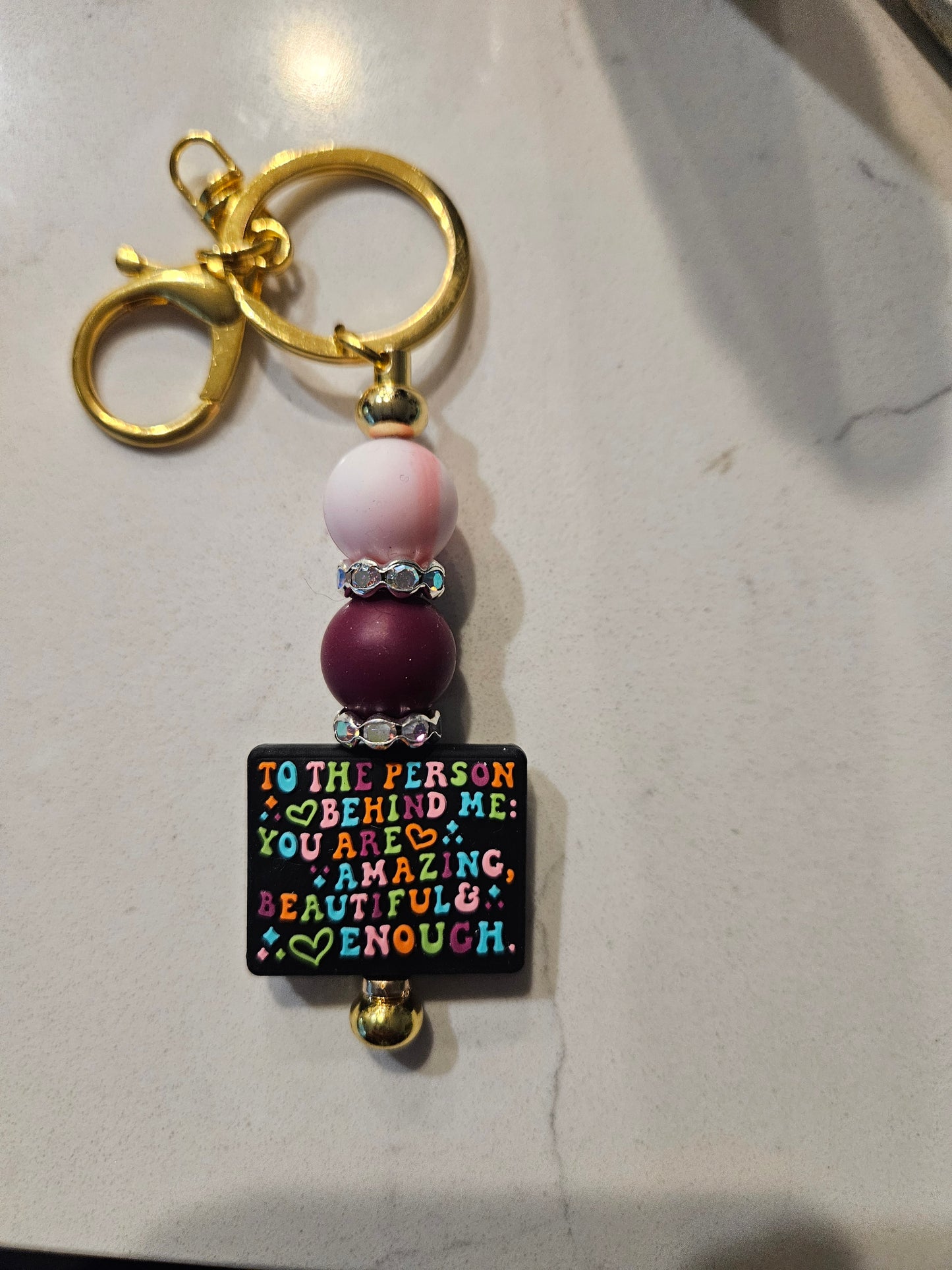 You matter keychain