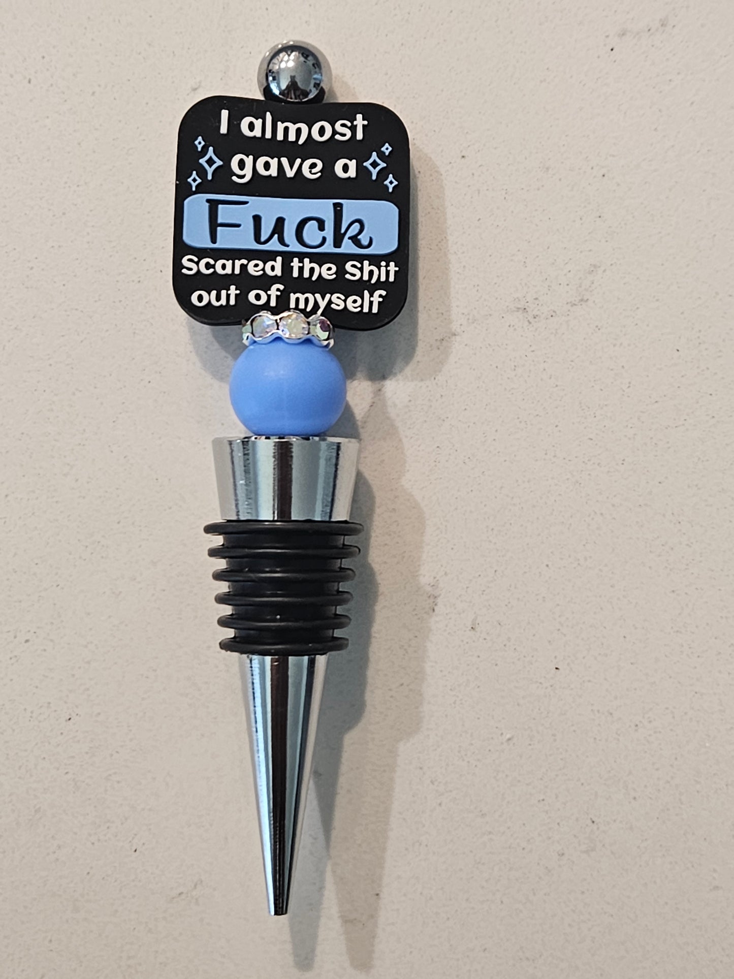 Almost gave a F wine stopper