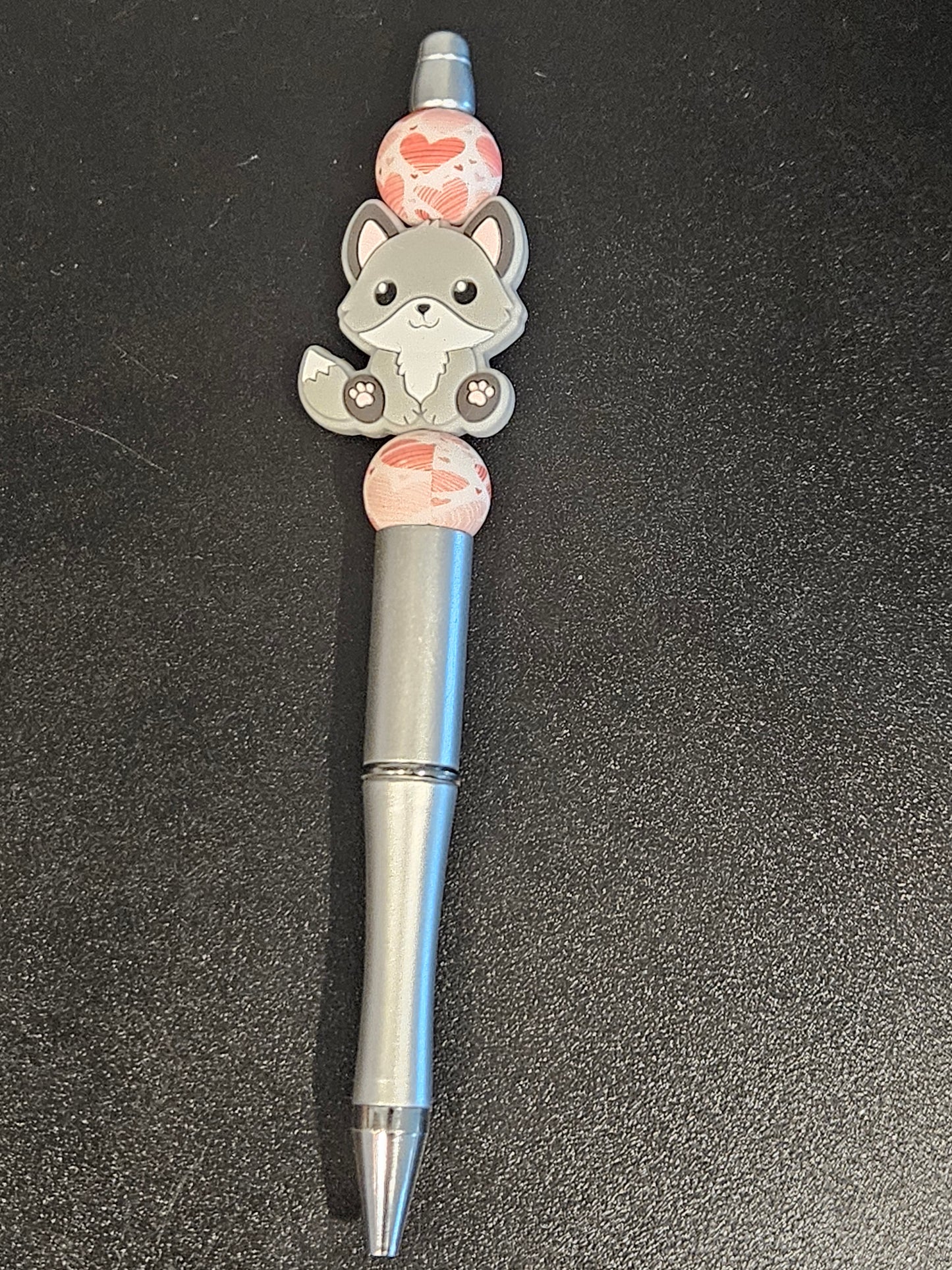 Fox beaded pen