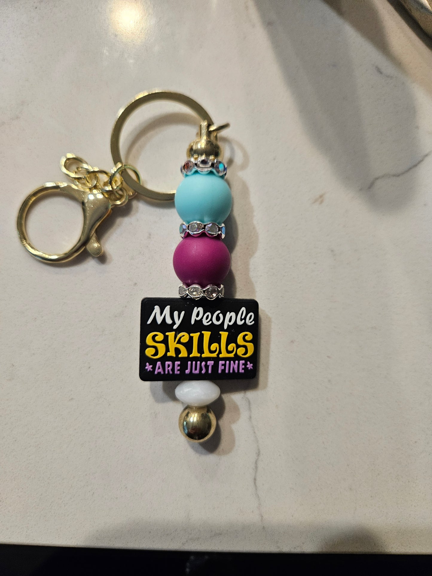 Patience keychain