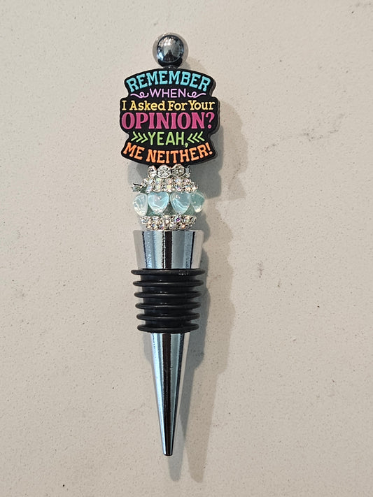Remember when wine stopper