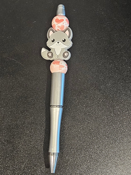 Fox beaded pen