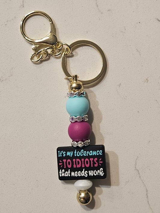 Patience keychain