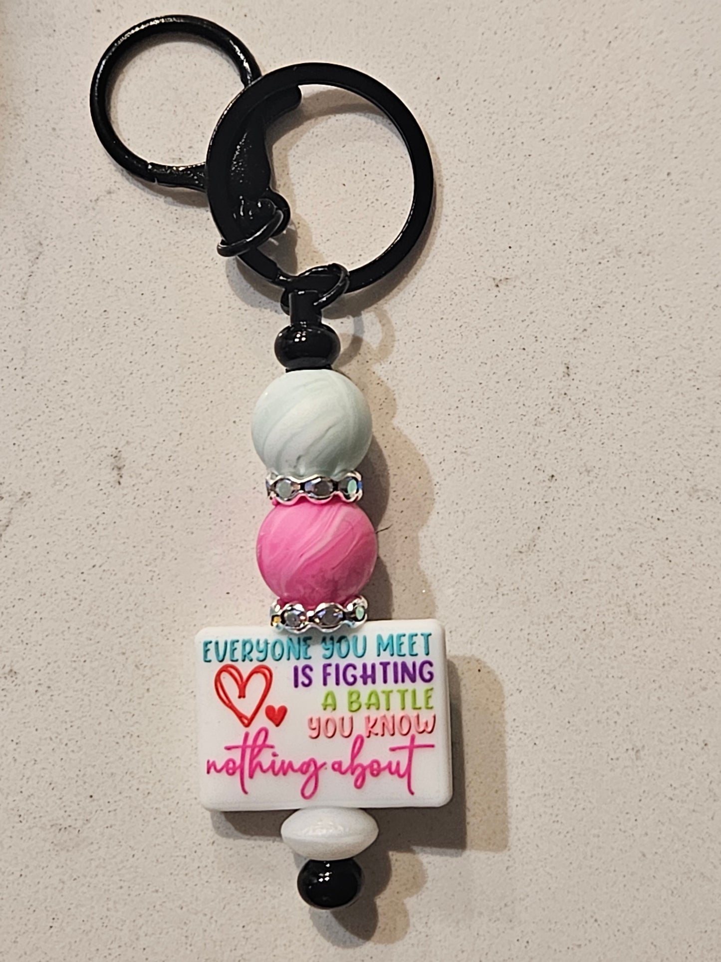 Battle keychain